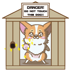 [LINEスタンプ] CORGIKICK