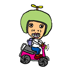 [LINEスタンプ] Ugly man