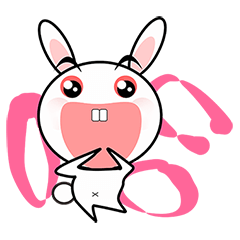 [LINEスタンプ] Rabbit mi