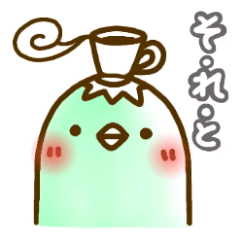 [LINEスタンプ] カッパの接続詞スタンプ