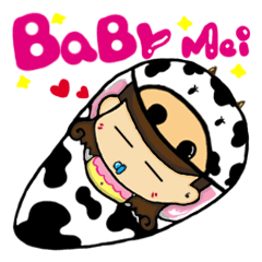 [LINEスタンプ] Baby Mei