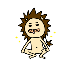 [LINEスタンプ] チャライオン