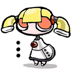 [LINEスタンプ] ロボ子児院