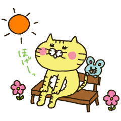 [LINEスタンプ] にゃーこっちの日常