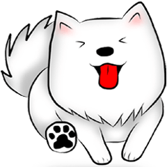 [LINEスタンプ] Japanese Spitz