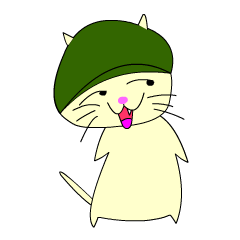 [LINEスタンプ] ニットキャットにゃん