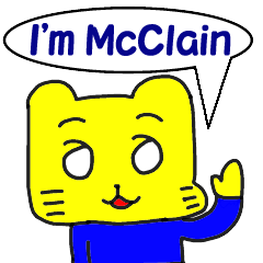 [LINEスタンプ] マクレーンの英語スタンプ