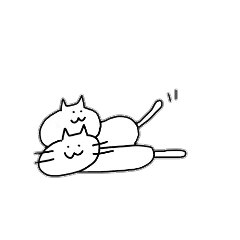 [LINEスタンプ] ねこちゃんず