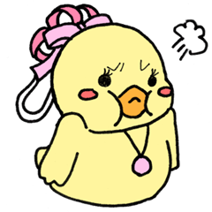 [LINEスタンプ] 黄色い子供たち