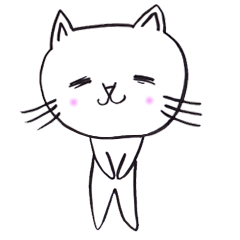 [LINEスタンプ] ふつーの猫