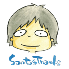 [LINEスタンプ] SantasThanks