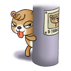 [LINEスタンプ] 脱力くま