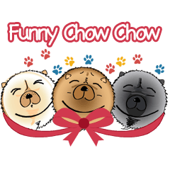 [LINEスタンプ] Funny Chow Chow for Life