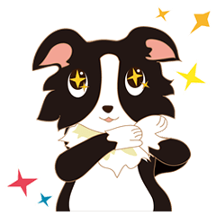 [LINEスタンプ] Border Collie~Bei