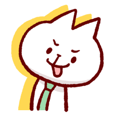 [LINEスタンプ] 顔で会話するねこ。