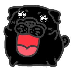 [LINEスタンプ] Joy's Pug World (2)