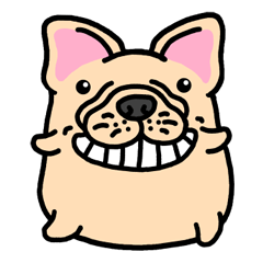 [LINEスタンプ] Joy's French Bulldog World