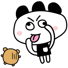 [LINEスタンプ] Hairball Boy