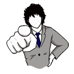 [LINEスタンプ] スーツを着た男子