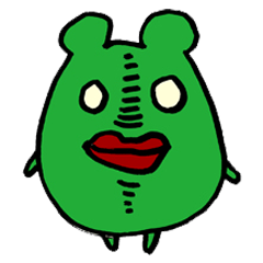 [LINEスタンプ] 邪悪なネズミの悪霊