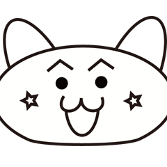 [LINEスタンプ] 白墨のmochi