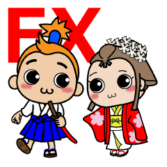 [LINEスタンプ] 今日の必勝格言！サムライ＆姫version