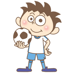 [LINEスタンプ] サッカー小僧