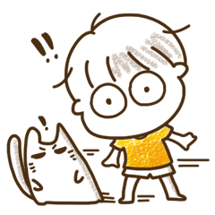 [LINEスタンプ] who care your cat.