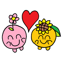 [LINEスタンプ] Hana ＆ Sunny