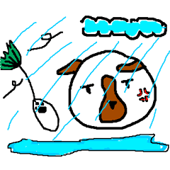 [LINEスタンプ] Doodle Dog