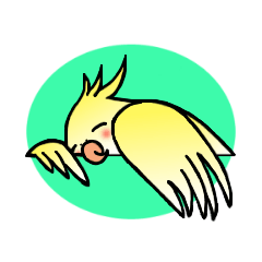 [LINEスタンプ] オカメインコなのです。