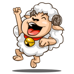 [LINEスタンプ] FUNNY SHEEP