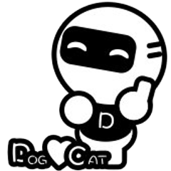 [LINEスタンプ] DOGLOVECAT