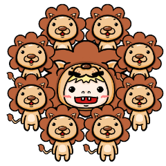 [LINEスタンプ] BeiBoyLion