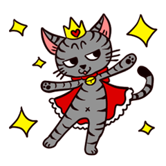 [LINEスタンプ] 猫王子 ちびすけ