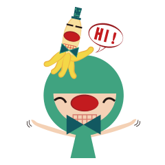 [LINEスタンプ] I'm Microphone