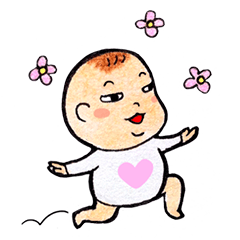 [LINEスタンプ] baby fat