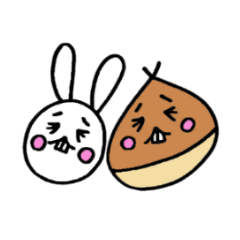 [LINEスタンプ] くりでっぱちゃん