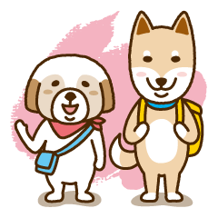 [LINEスタンプ] ムックンと友だちわんこ