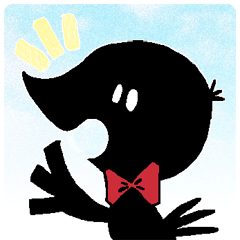 [LINEスタンプ] カラスのコロネさん