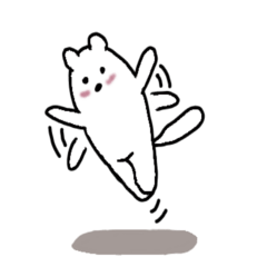 [LINEスタンプ] おとぼけ くまイタチ