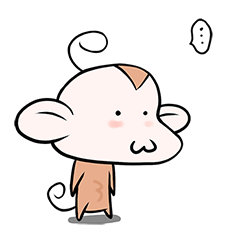 [LINEスタンプ] Monkey Knows Story