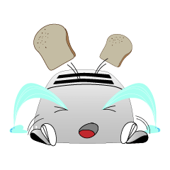 [LINEスタンプ] Totty Toaster