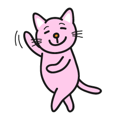 [LINEスタンプ] ももいろにゃんこさん