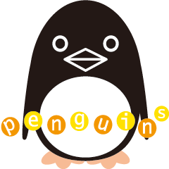 [LINEスタンプ] Penguins by shiningflower