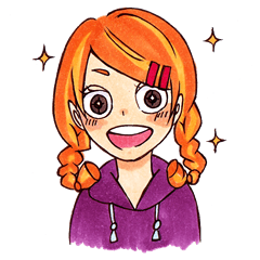 [LINEスタンプ] TWINTAILS