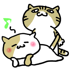 [LINEスタンプ] ちょっと上からな猫さん