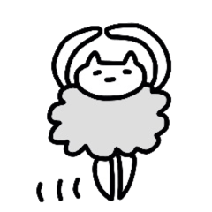 [LINEスタンプ] ねこクラウド