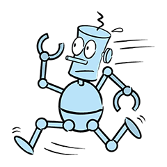 [LINEスタンプ] Iam Robot