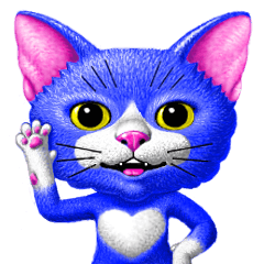 [LINEスタンプ] BlueCat